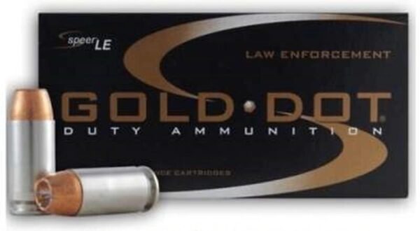 45 Auto+P Speer LE Gold Dot 200 Grain GDHP Ammo 50 Round