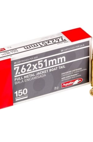 AGUILA 7.62X51MM AMMO 150 GRAIN FULL METAL JACKET