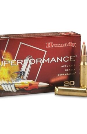 HORNADY SUPERFORMANCE 308 WINCHESTER AMMO 165 GRAIN SST