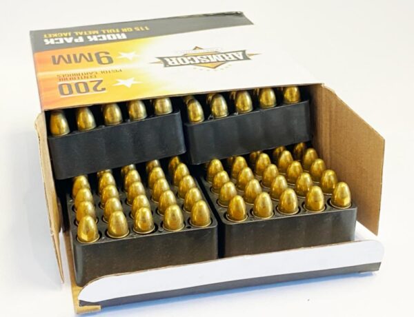 Armscor 9mm 115 Grain FMJ 1000 Rounds