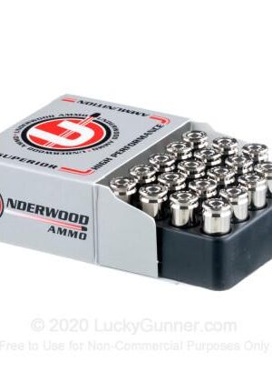 Underwood 9mm +P 90 Grain Xtreme Defender 20 Rounds